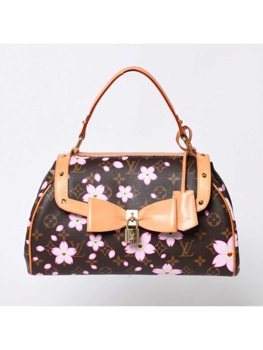 Louis Vuitton Sac Retro PM Handbag Monogram Cherry Blossom Takashi Murakami